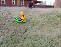 Sledding